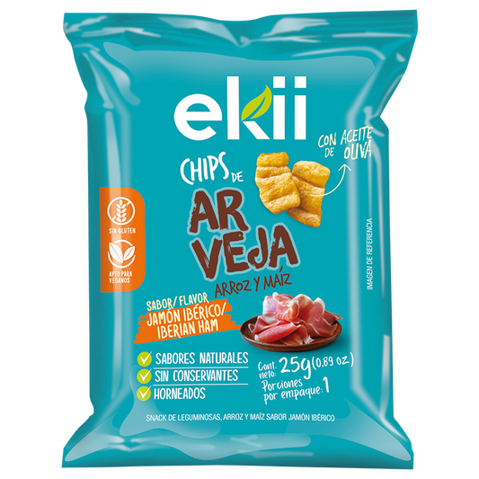 CHIPS SABOR JAMÓN IBÉRICO 25g